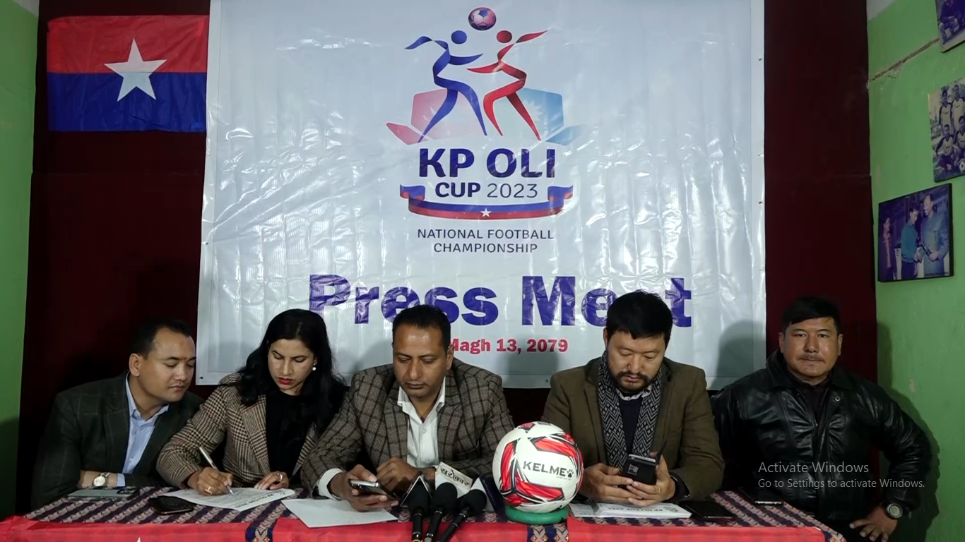 केपी ओली कप राष्ट्रिय फुटबल च्याम्पियनसिप फागुन दोश्रो साता काठमाडौंमा आयोजना हुने भएको छ ।