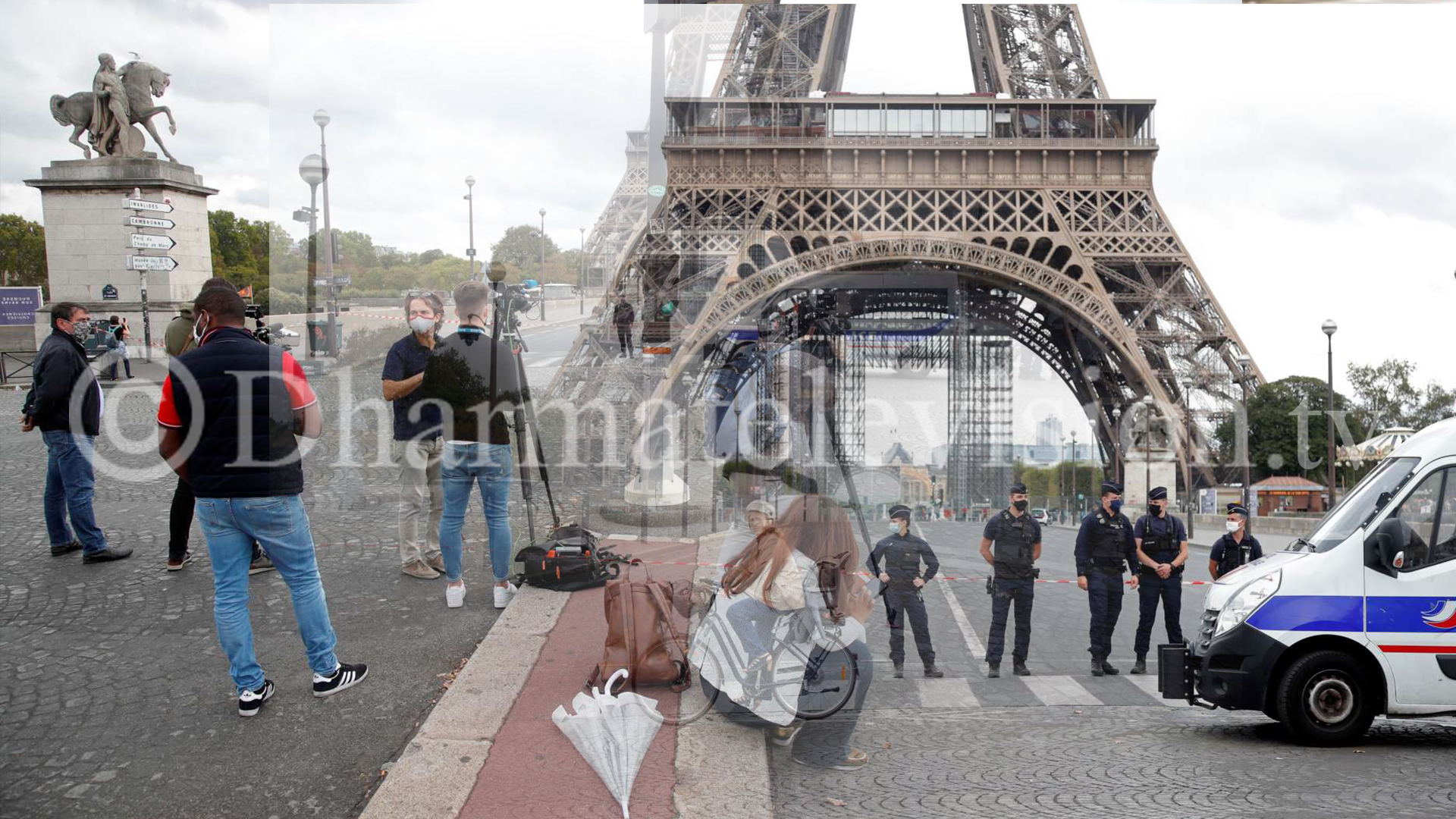 Bomb threat prompts  temporary Eiffel Tower evacuation