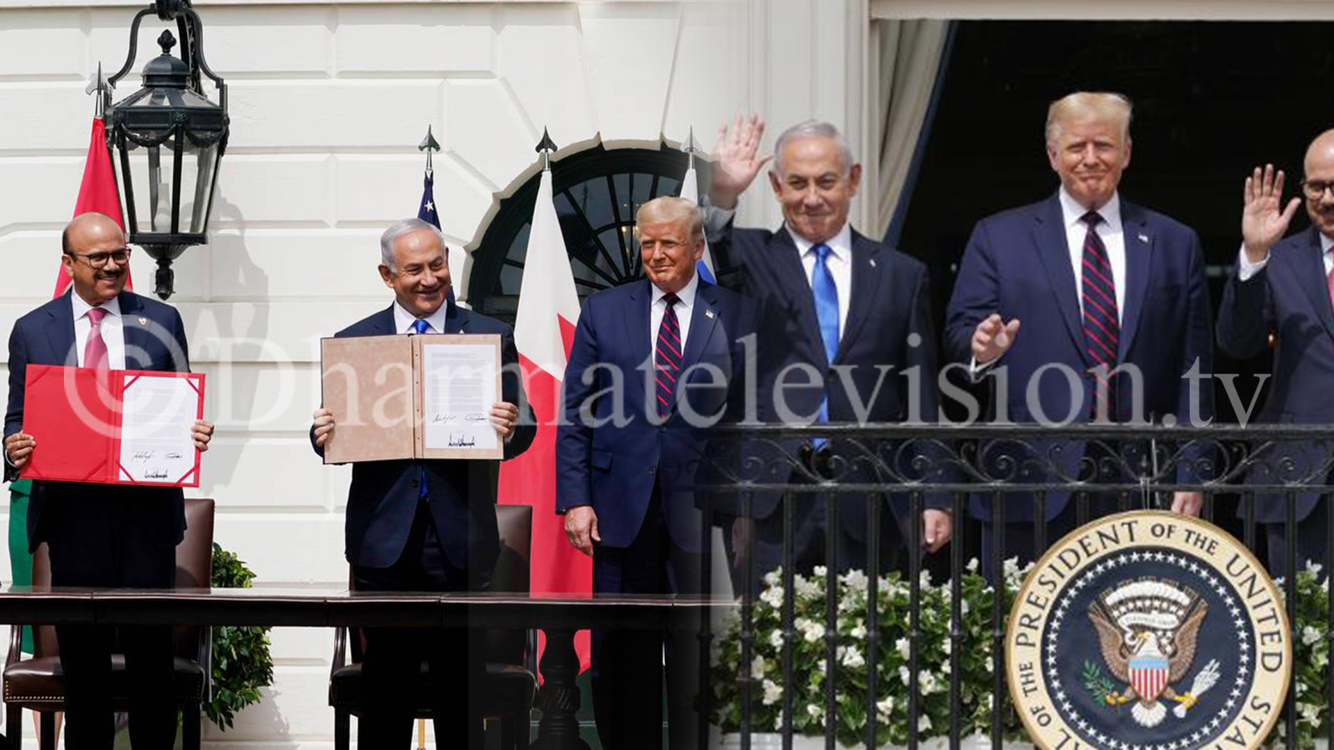 UAE, Bahrain and Israel sign historic accords at White House event