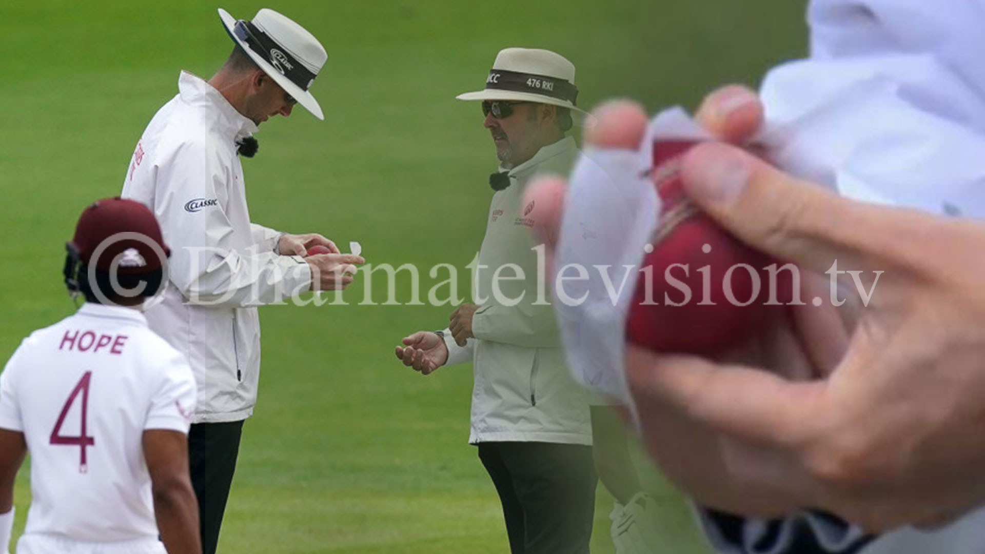 Cricket During Covid-19:Umpires disinfect ball after Dom Sibley accidentally uses saliva