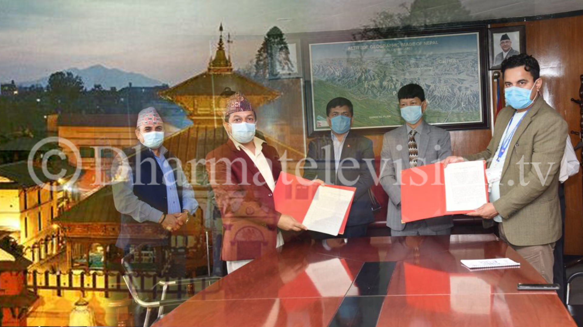 Agreement between Kathmandu Metropolitan City and Pashupati Area Development Fund on construction and operation of electric crematorium
