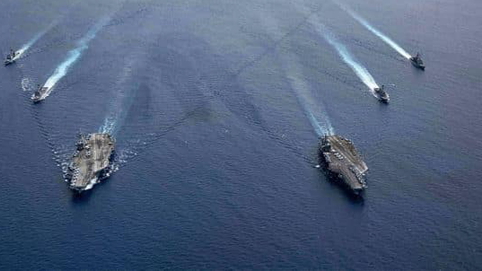 China fires missiles to warn US aircraft carriers to stay away