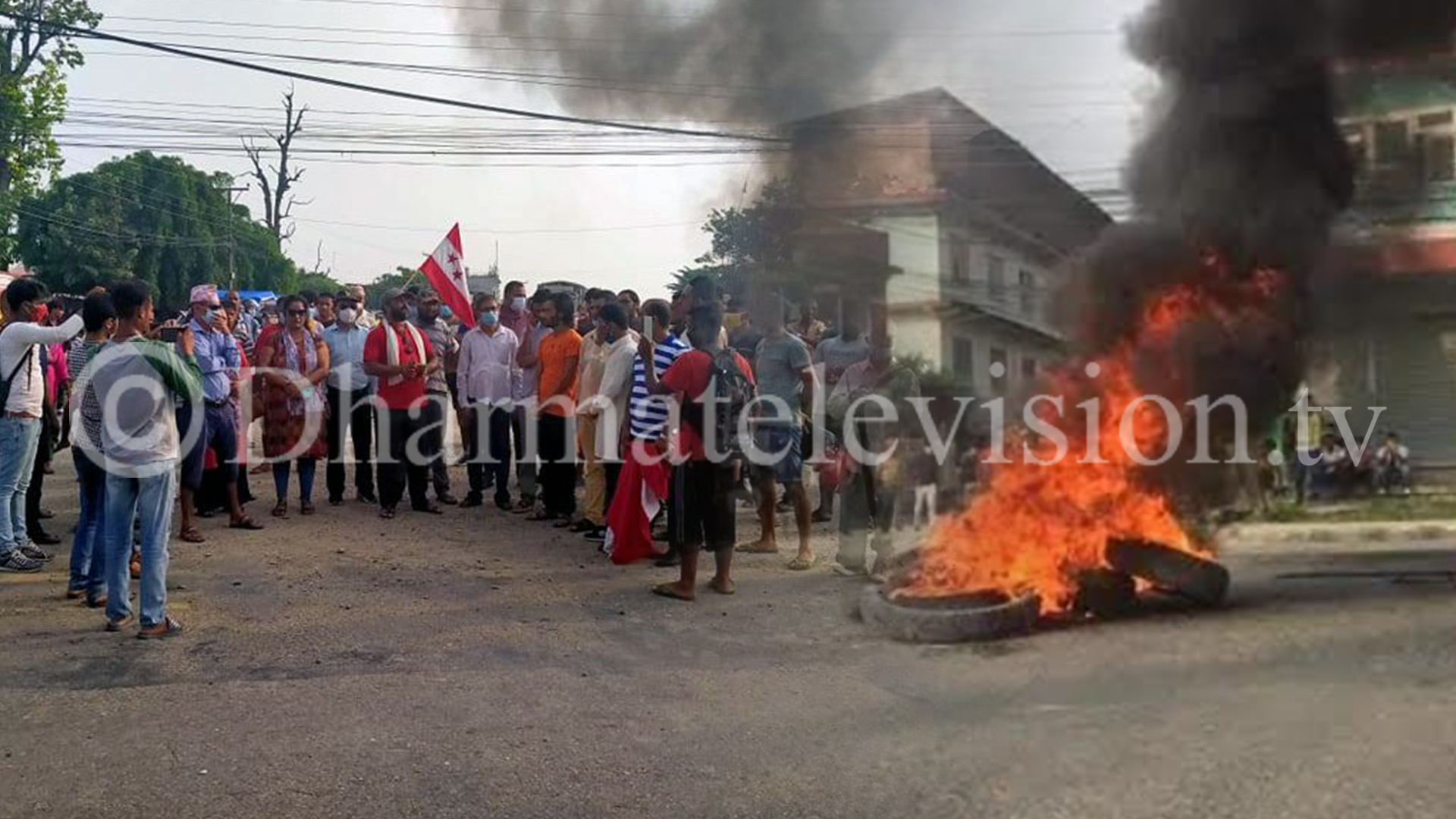 Butwal closed by Congress against the decision to shift the state capital