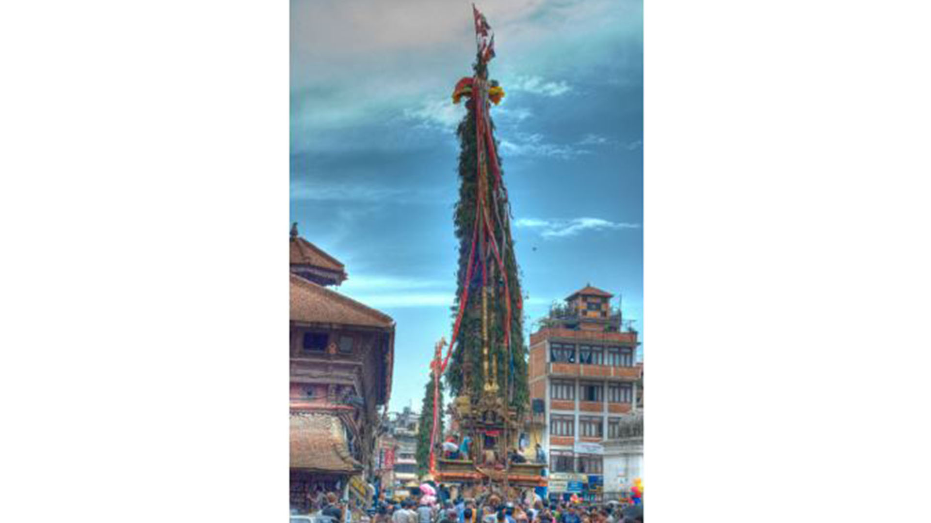 Rato Machhindranath taken to Bungmati - No ‘Bhoto’ Display this year