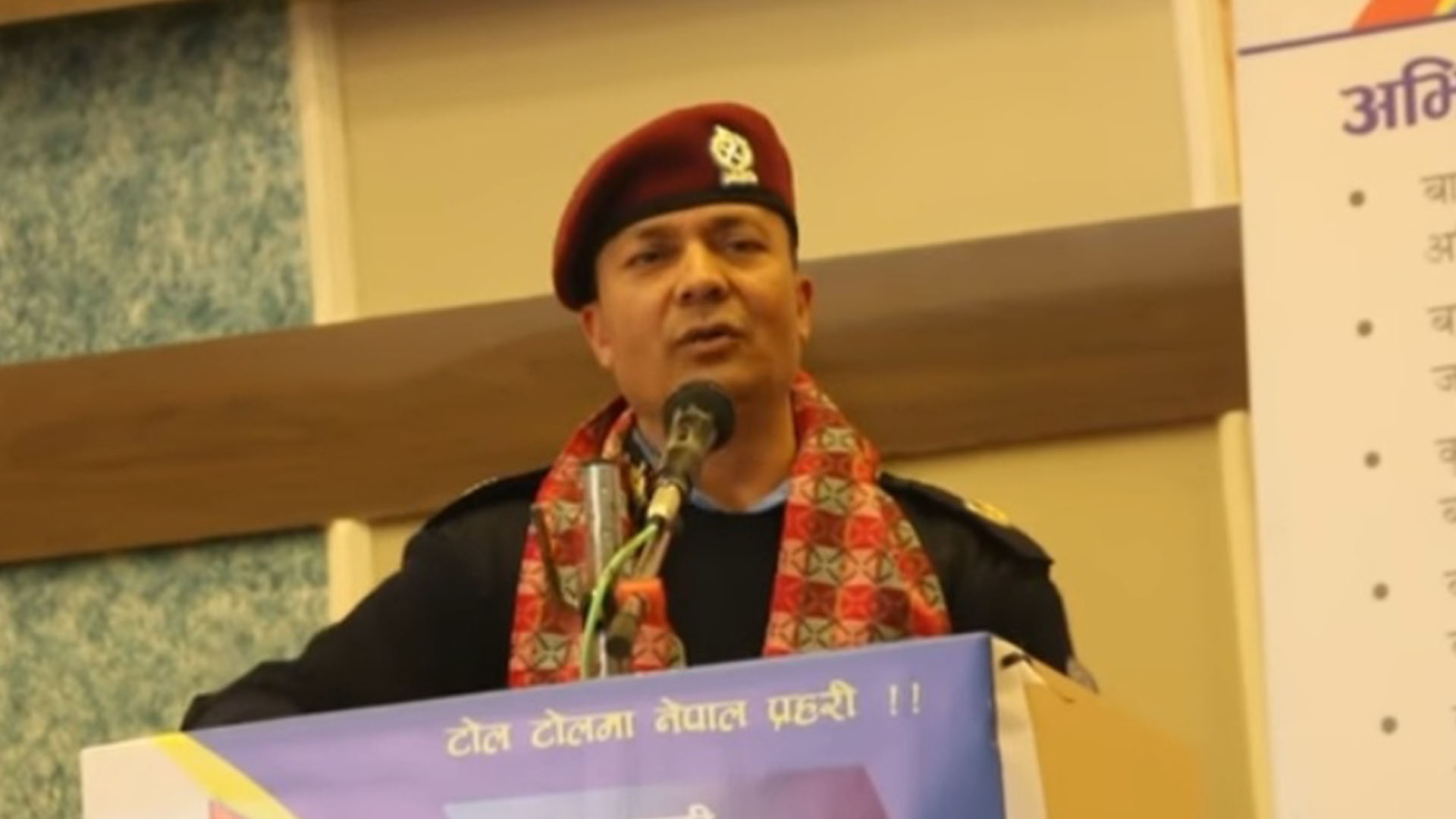 AIG Shailesh Thapa Kshetri  named the New IGP of Nepal Police