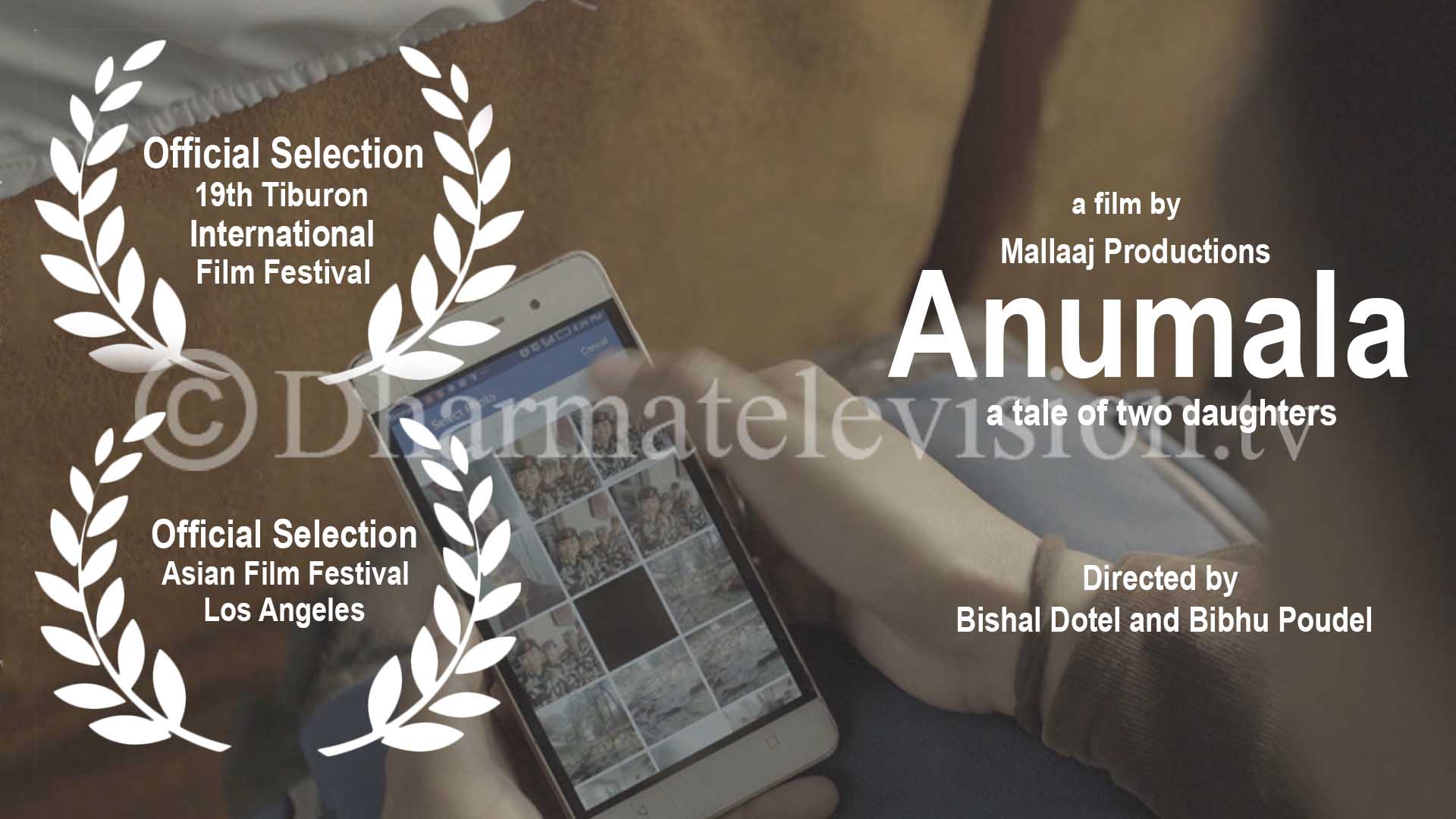 अमेरिकाका दुइ चलचित्र महोत्सव, एसियन फिल्म फेस्टिवल र टिबुरोन फिल्म फेस्टिवल मा नेपाली छोटो चलचित्र 'अनुमाला' छनोट - मानब बेचबिखन बिरुद्धबनेको लघु चलचित्र सार्बजनिक