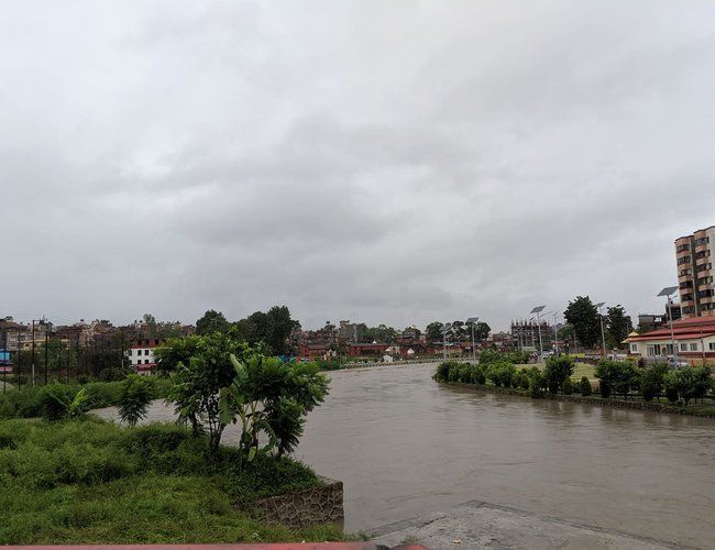Bagmati River Rises to Alert Level