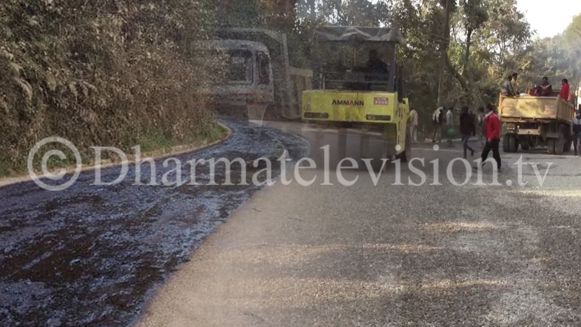 Balaju-Kakani-Ranipowwa road has been tarred