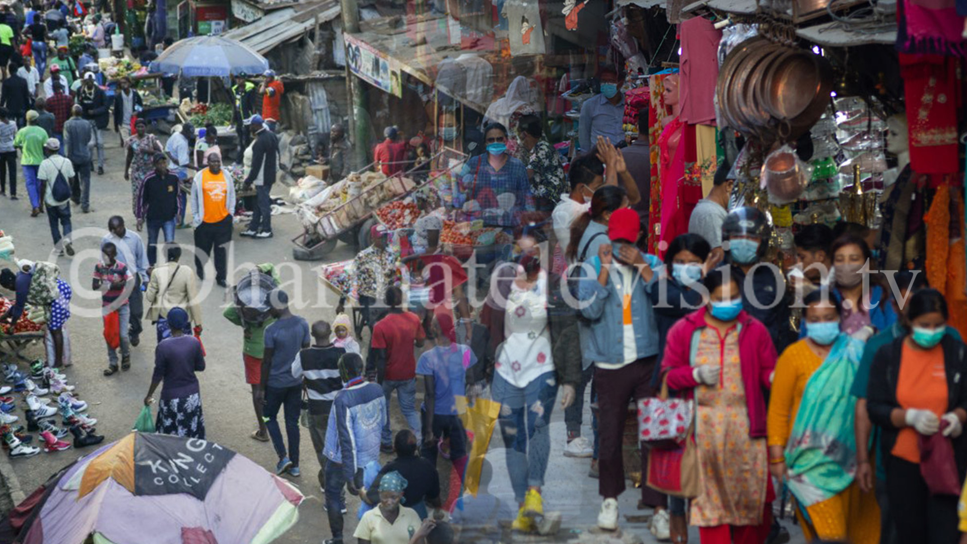 Market bustling till the eighth day this year
