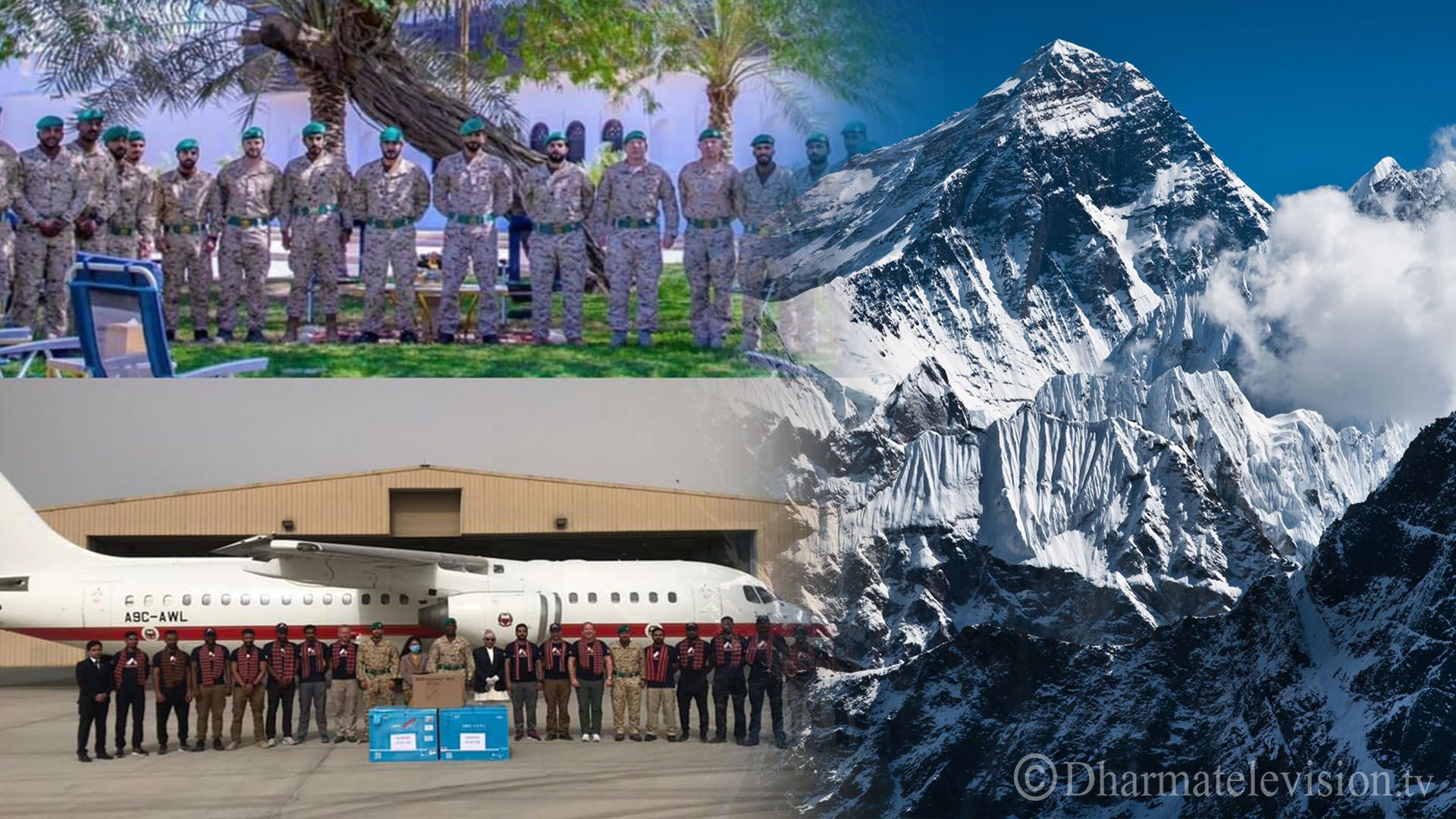 Team including members of Bahraini royal family arrived in Nepal to climb Mt. Everest