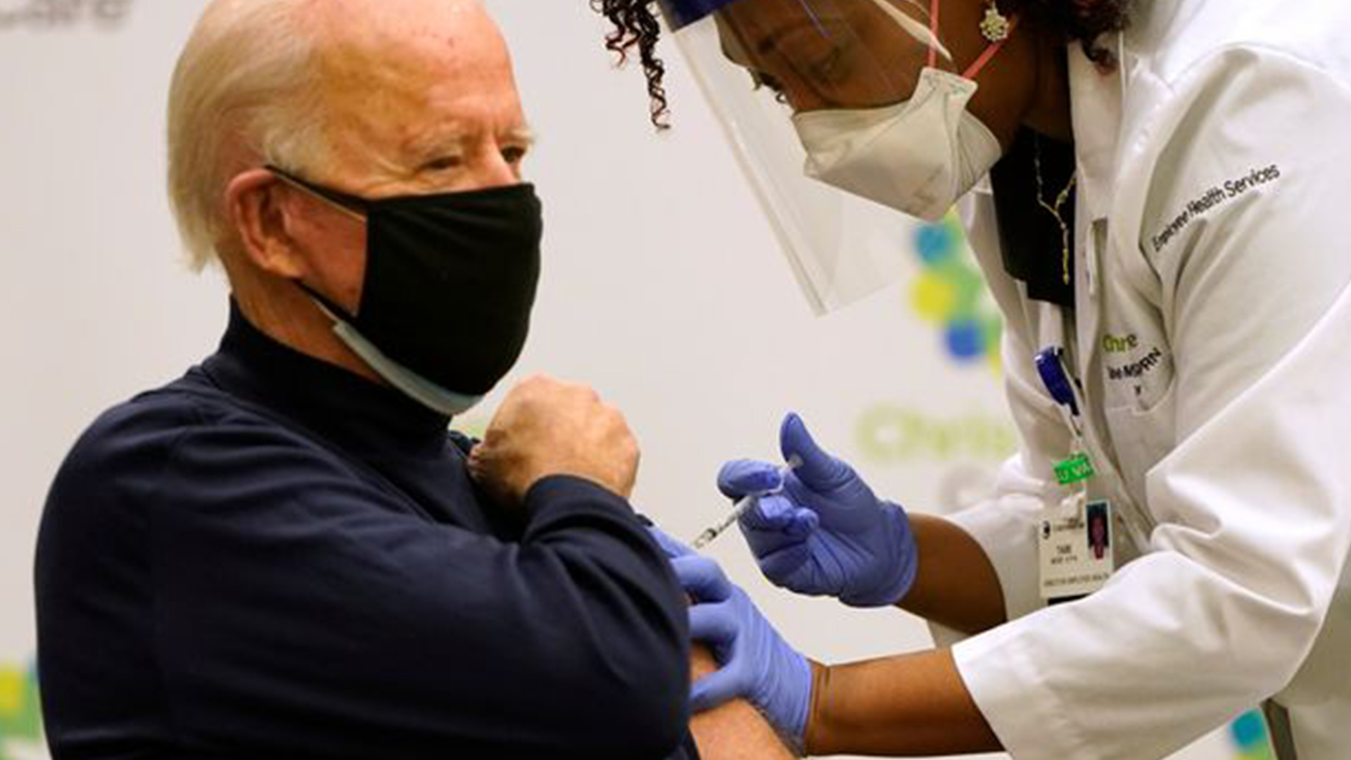 Joe Biden took first vaccine against Corona virus