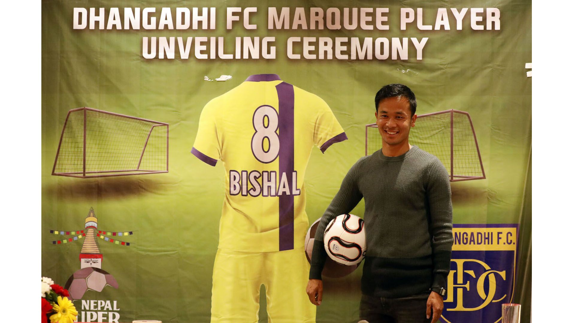 Bishal marquee player in Dhangadhi FC