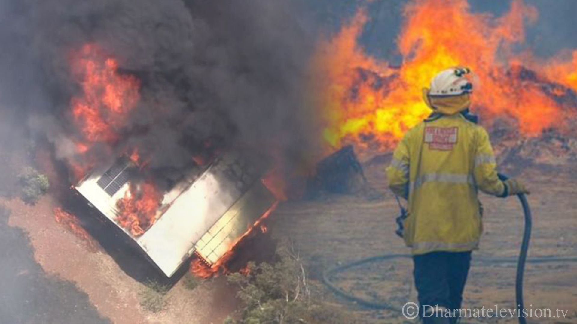 Bushfire threatens homes in Perth: Australia