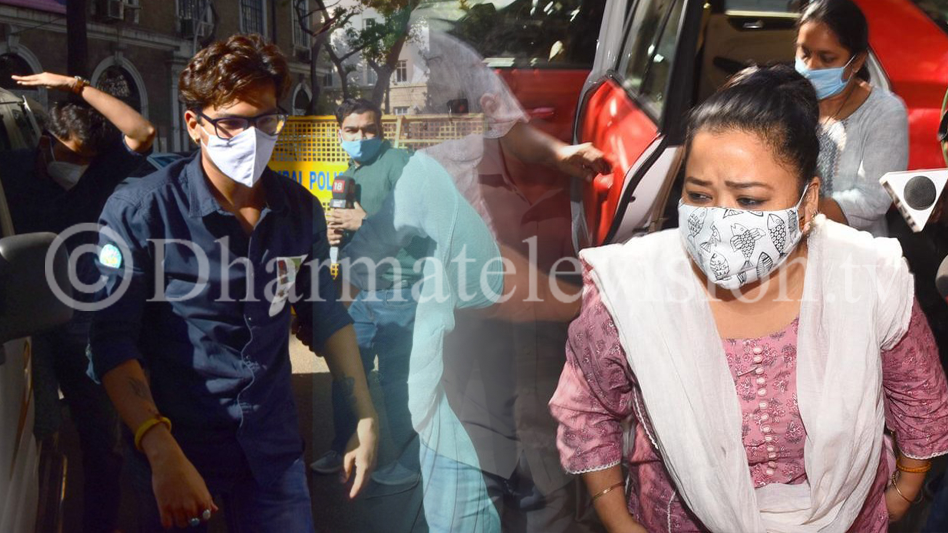 Comedian Bharti and her husband in NCB custody