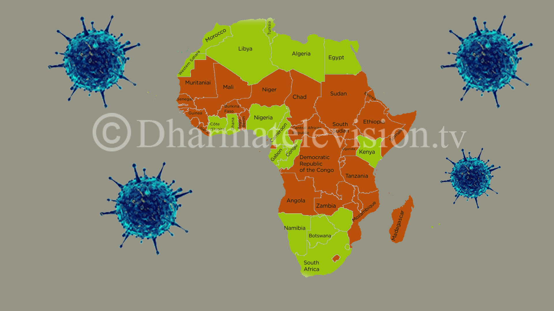 Africa is the less affected by Covid-19