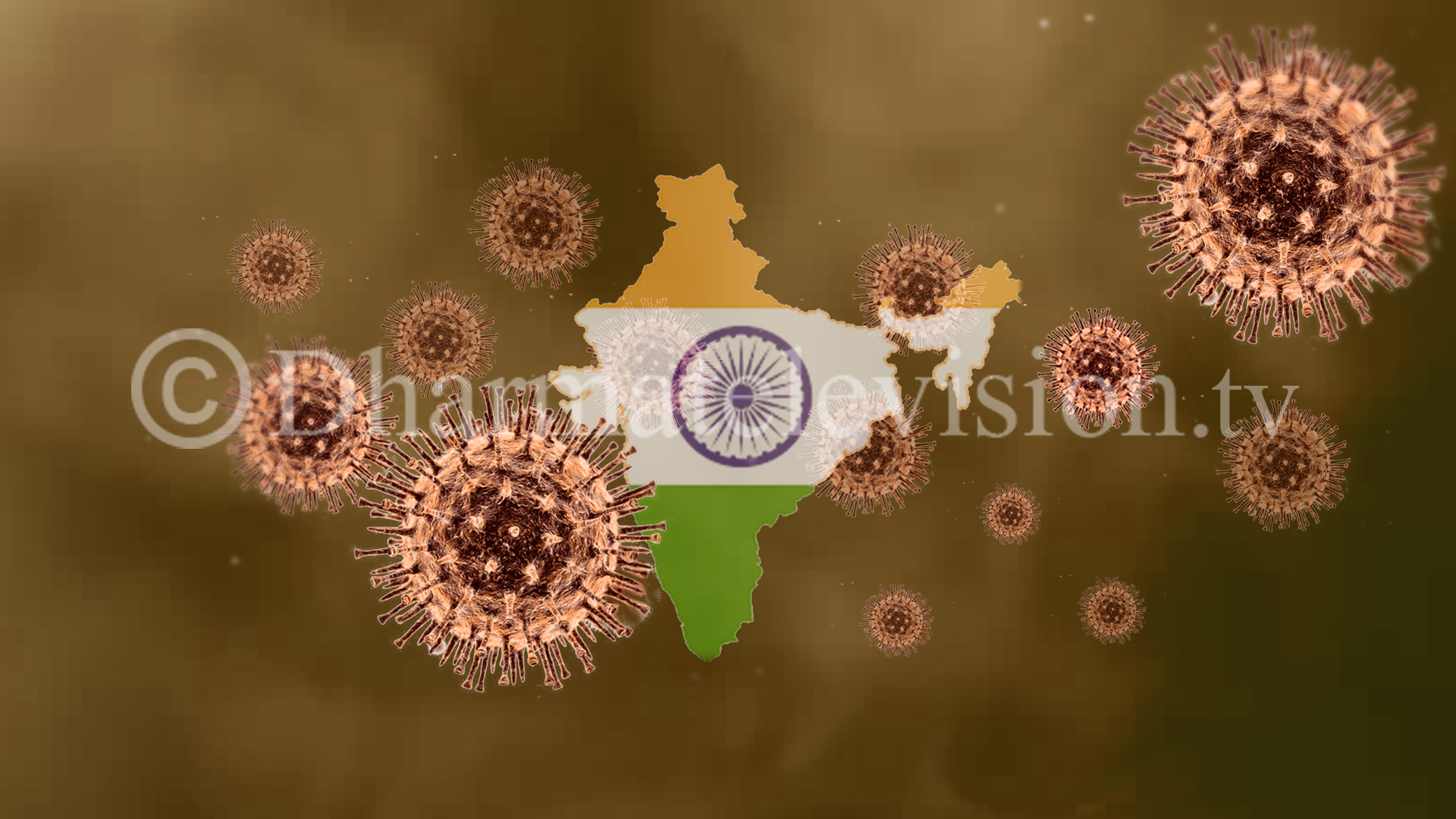 Decreased active corona infection in India