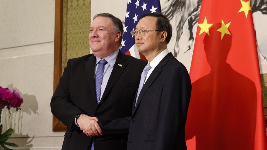 US Secretary of State and China’s Top Diplomat Meet