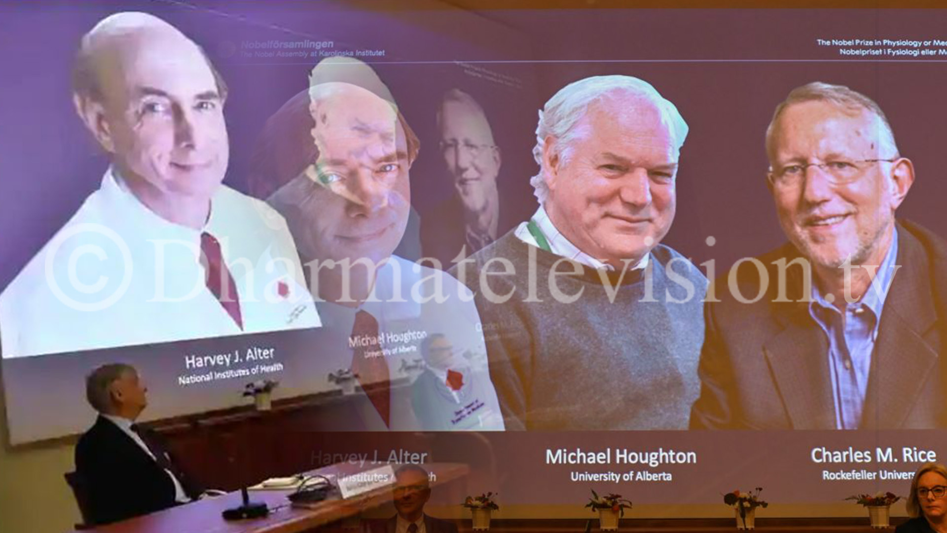 ‘हेपटाइटिस सी’ भाइरस पत्ता लगाउने तीन वैज्ञानिकलाई नोबेल पुरस्कार