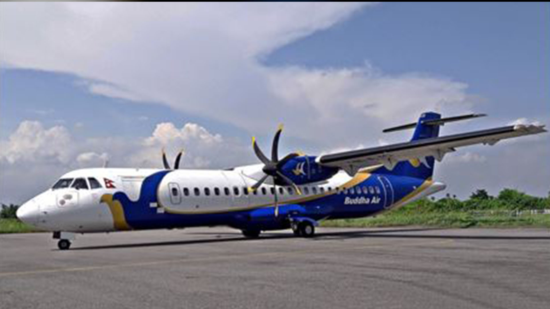Flight without passenger: Buddha Air