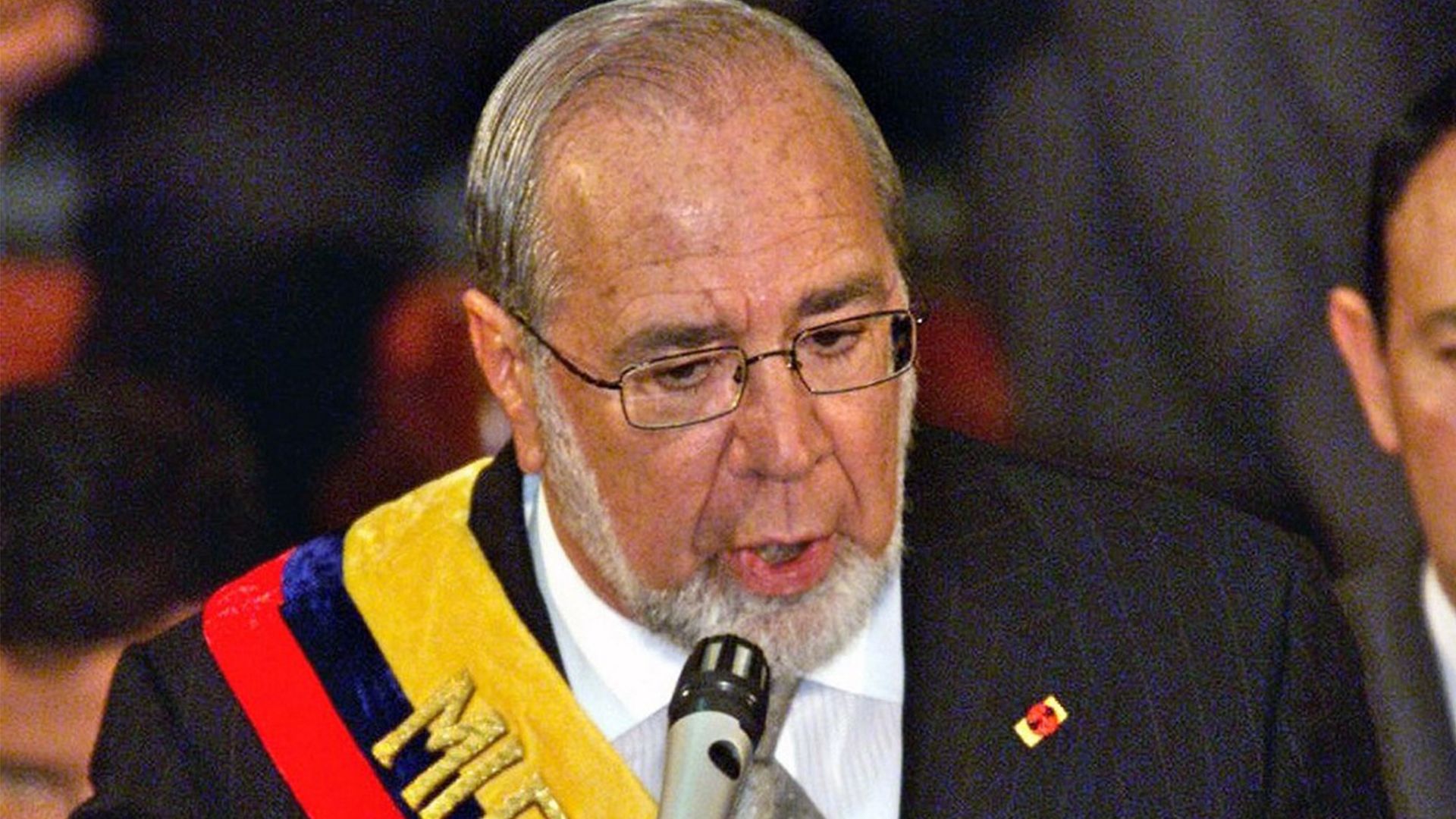 Former Ecuadorian President Gustavo died