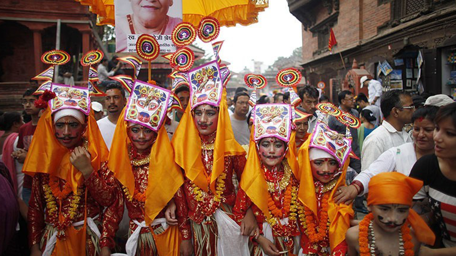 Gaijatra a festival celebrated by a Newar Community