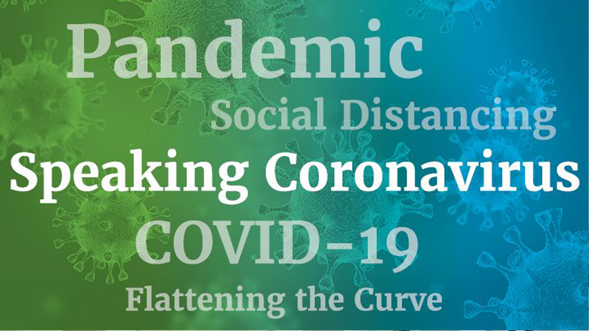 The Covid-19 Pandemic Vocabulary