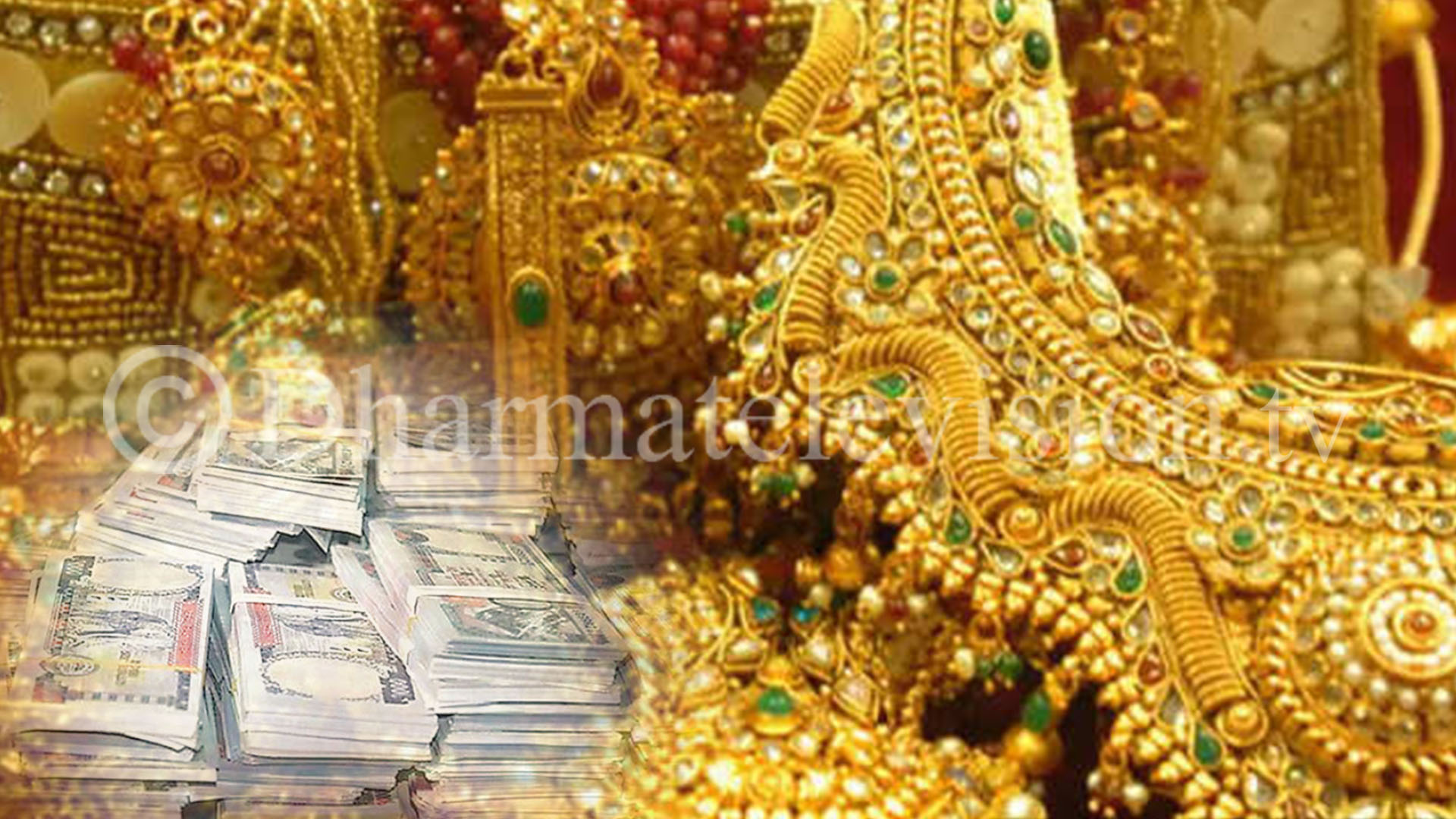 Gold price falls by 700 per ounce