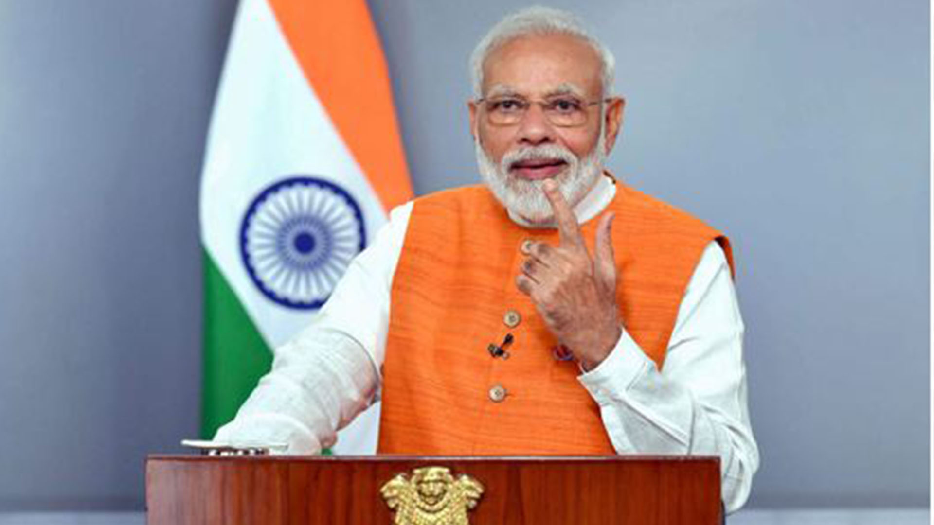 Indian PM Modi to Address the Nation Today at 4PM