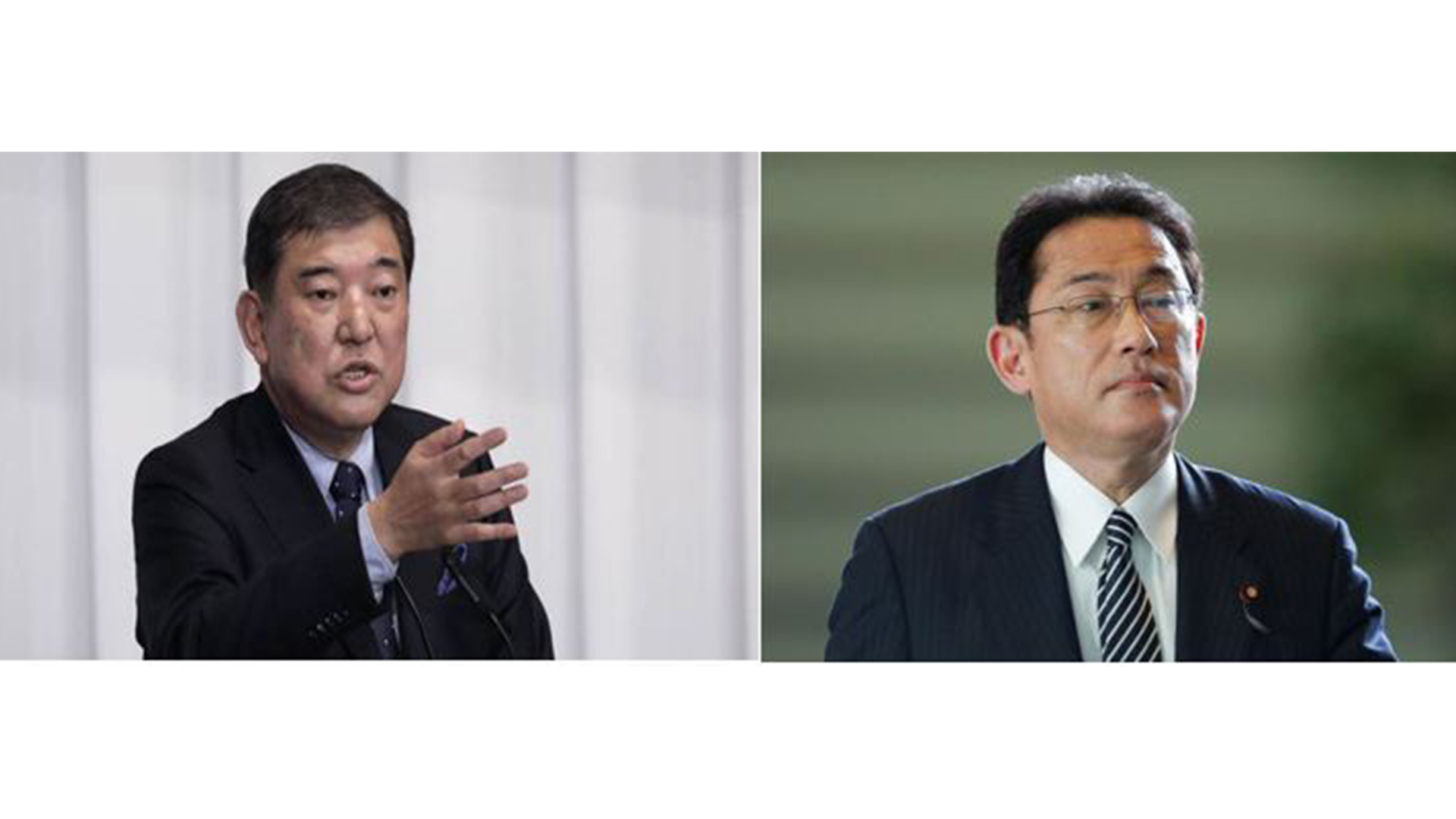 Japan's former ministers Kishida and Ishiba to run in party leadership race