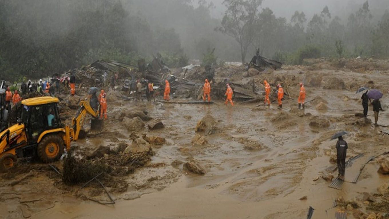 Kerala Landslide Death toll rises to 24-Missing people search underway