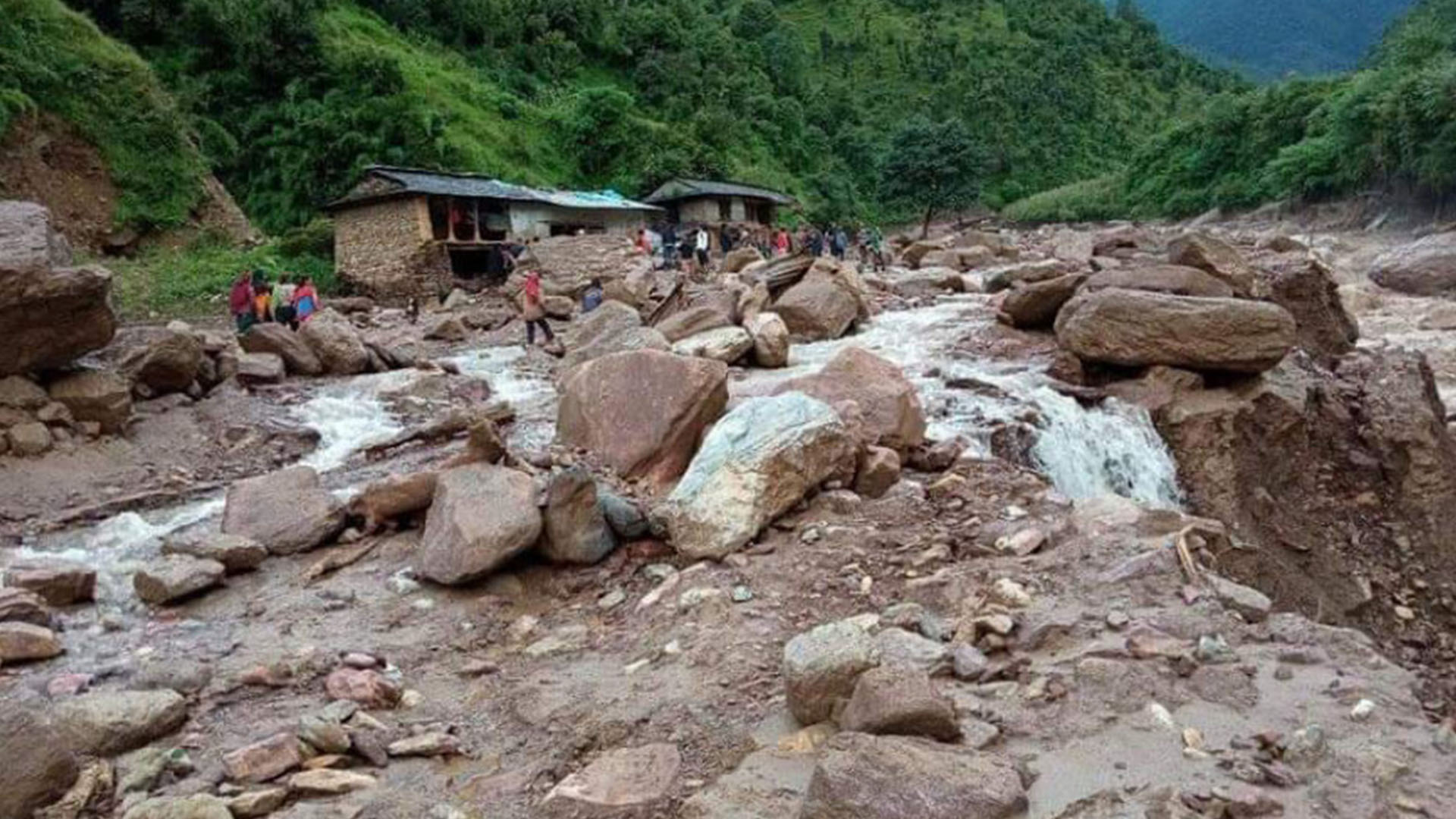 One killed, one injured in landslide in Baglung