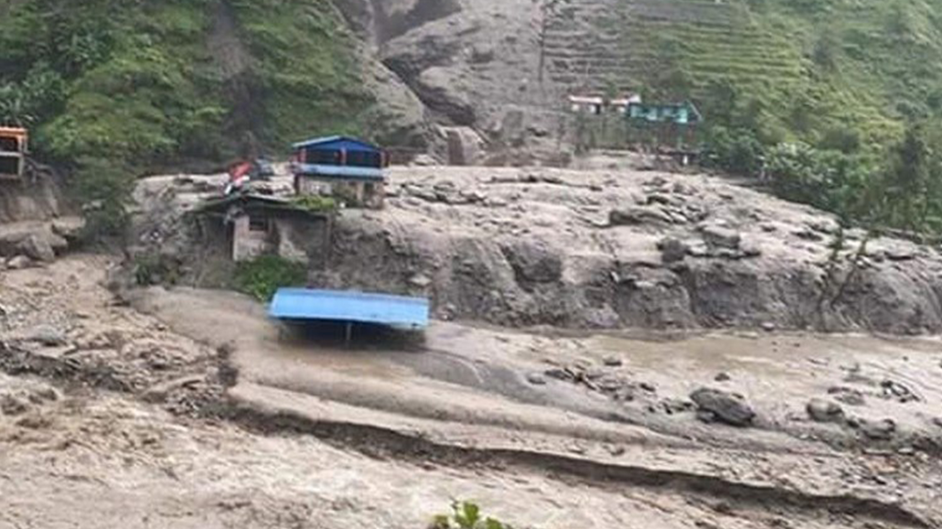 Landslide sweeps houses - kills 11 in Sindupalchowk - Locals had informed about the risk time and again