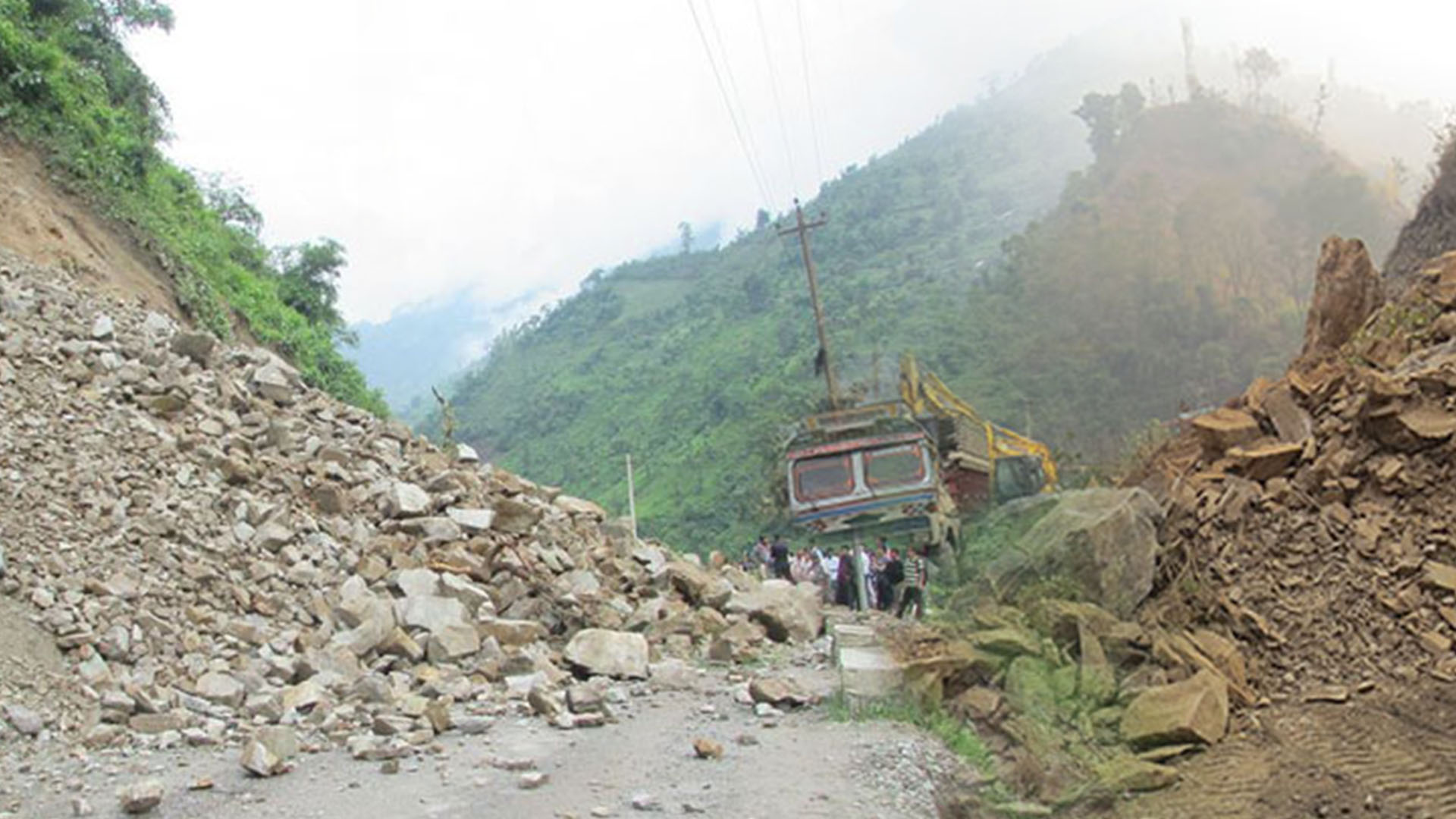 Narayanghat-Mugling Road Blocked Again