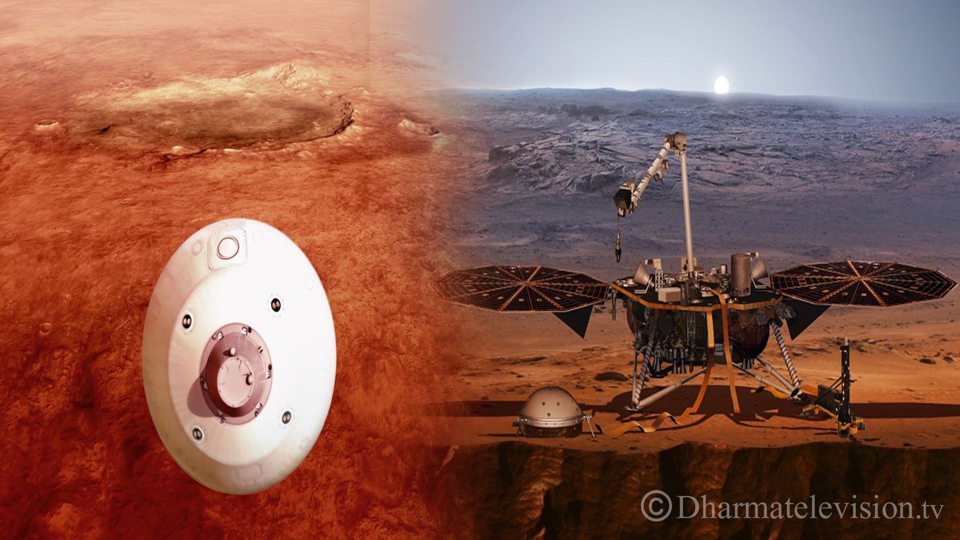 नासाको अन्तरिक्ष यान मंगल ग्रहमा अवतरण