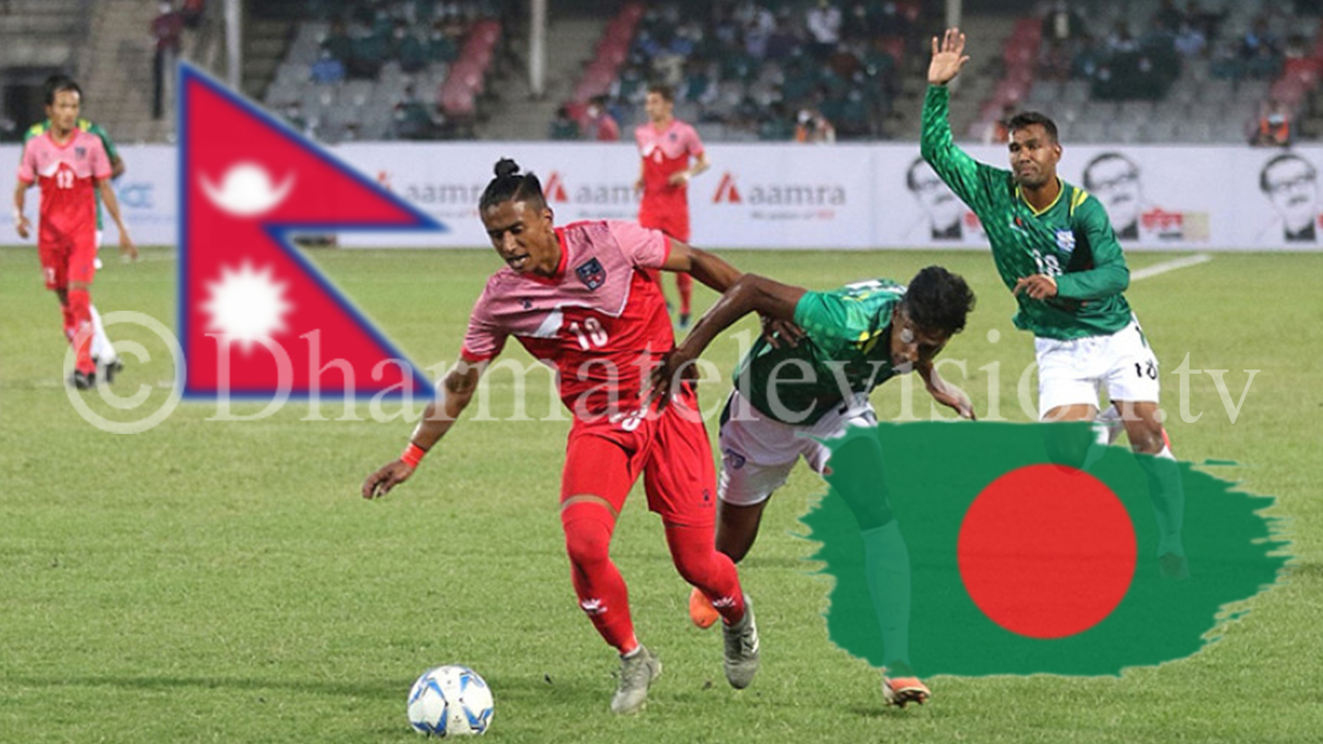 Second international friendly match between Nepal and Bangladesh today