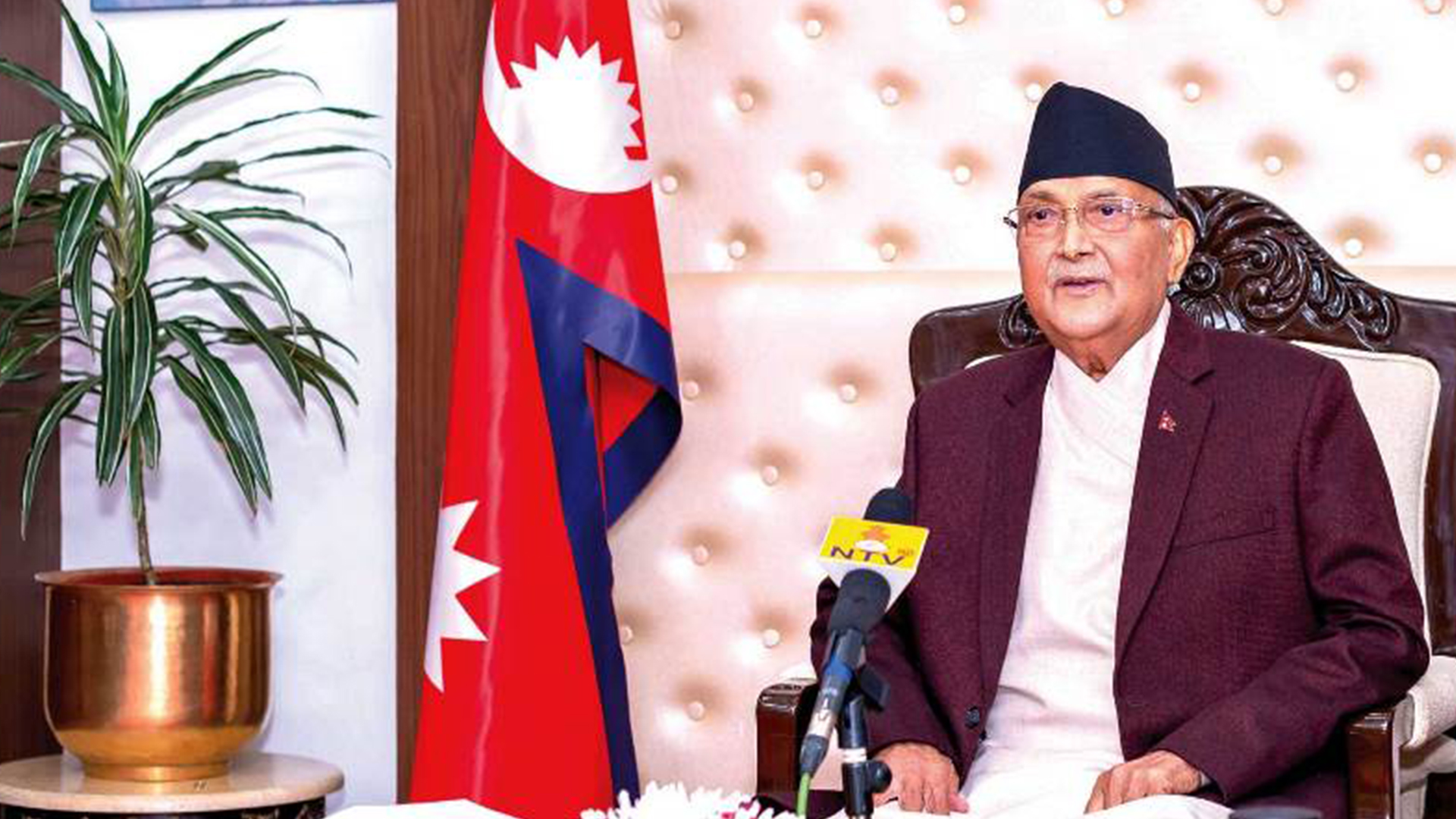 PM KP Sharma Oli to address nation at 3 pm today