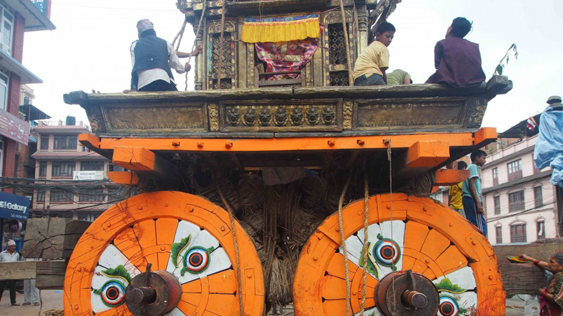 Construction of Rato Machhindranath chariot started