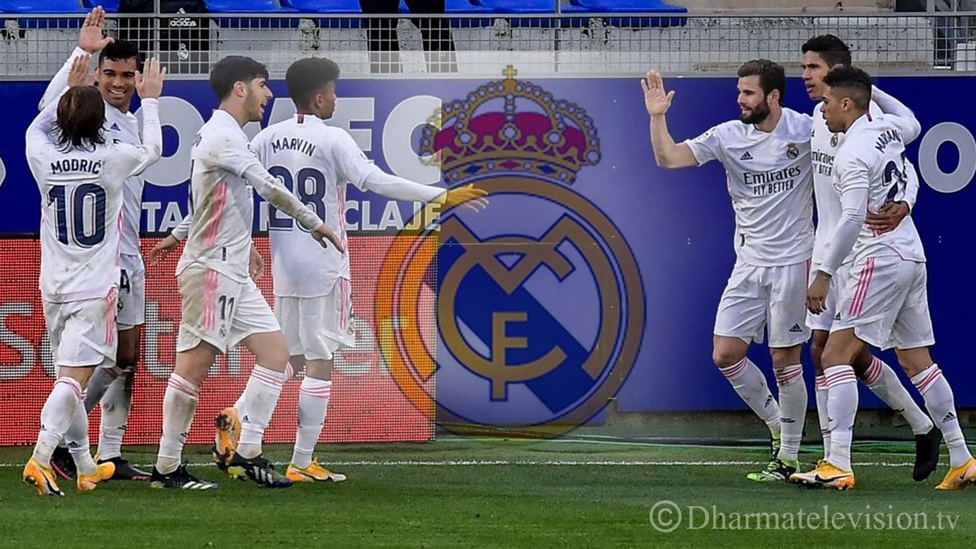 Real Madrid in second place in La Liga