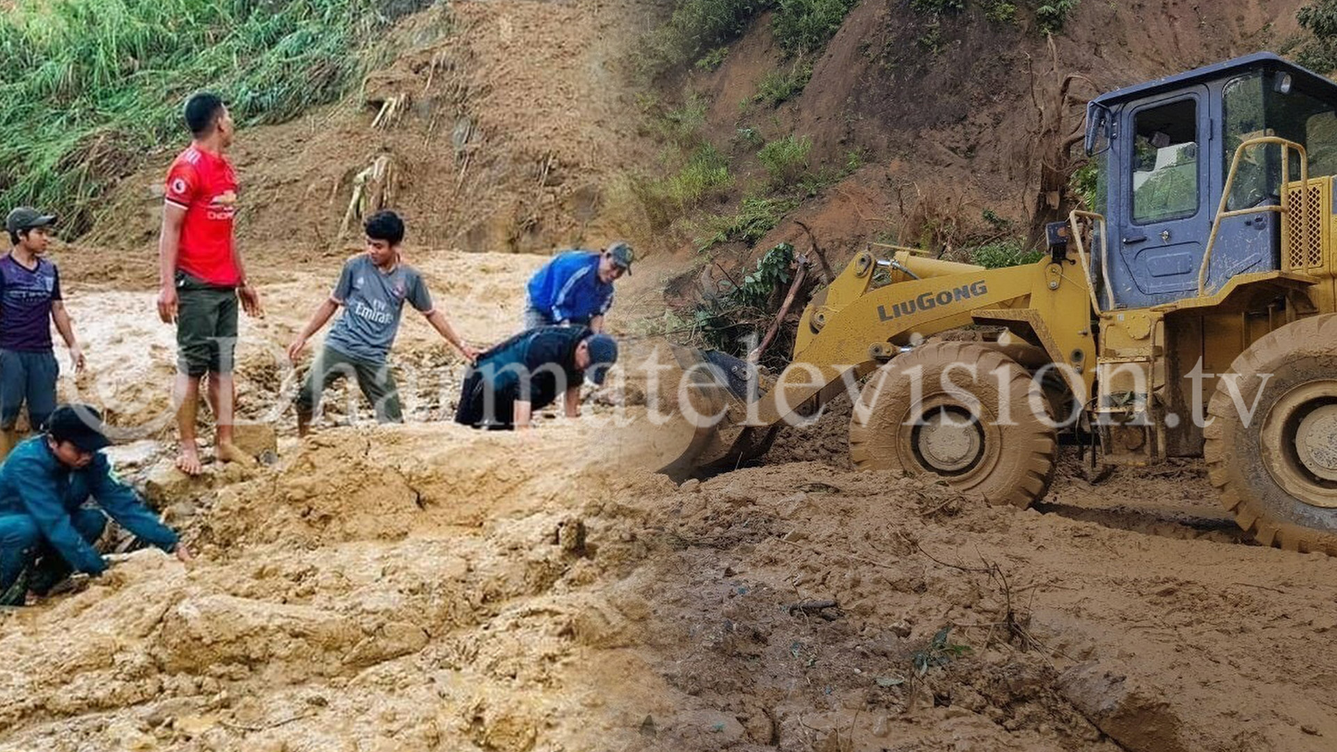 At least 16 people killed in a landslide in central Vietnam