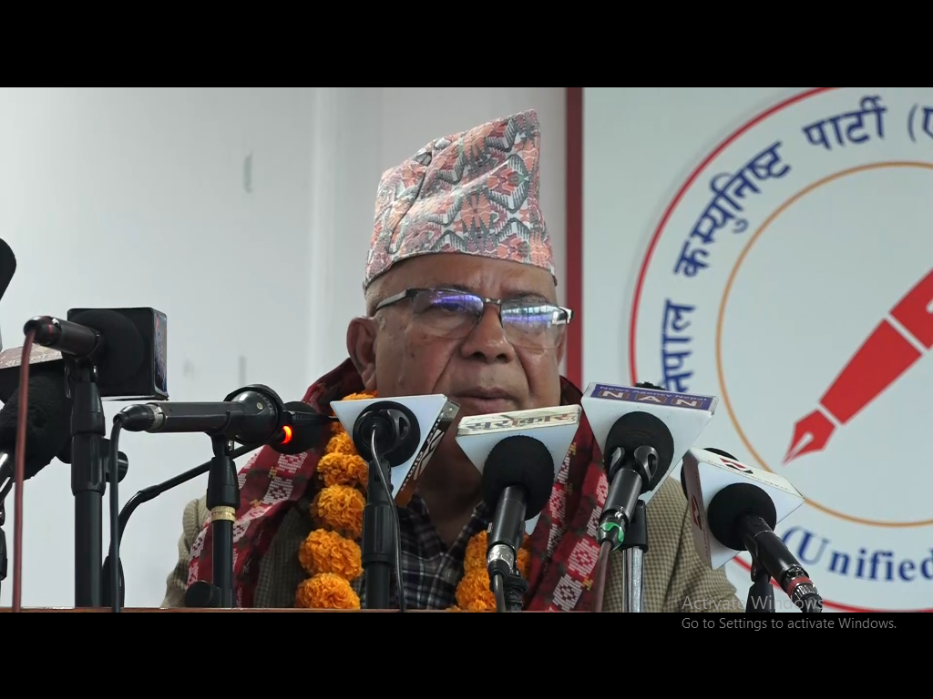 वामपन्थी सरकार बनाउने विषय जनता अलमल्याउने कुरा हो ः अध्यक्ष नेपाल