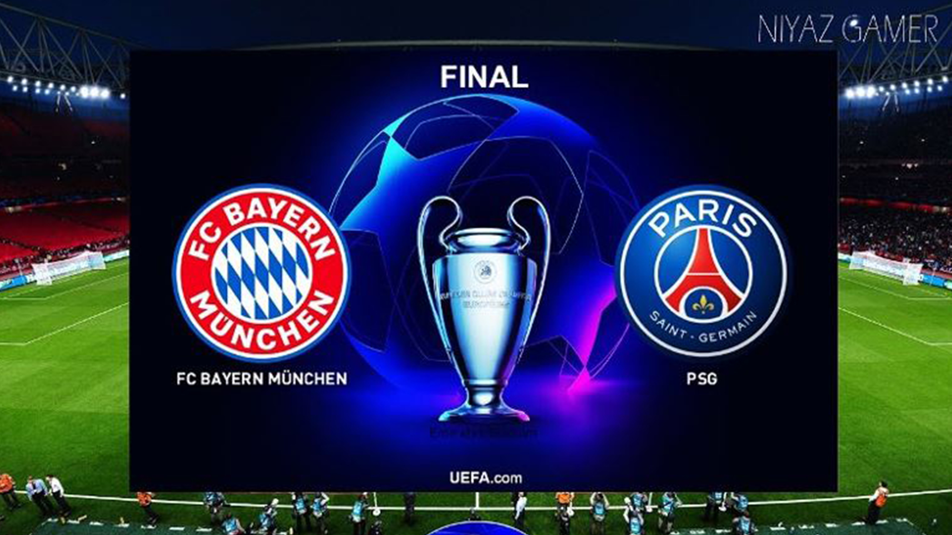UEFA finals tonight at 1:15 Nepal Time - Bayern Munich vs PSG