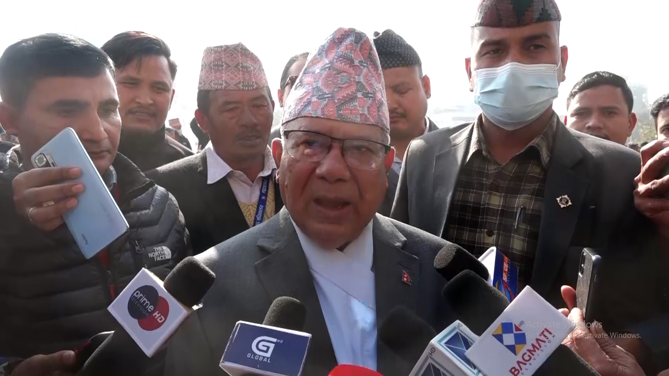 सरकार गठनका बिषयमा कुनै छलफल भएको छैनः माधव नेपाल