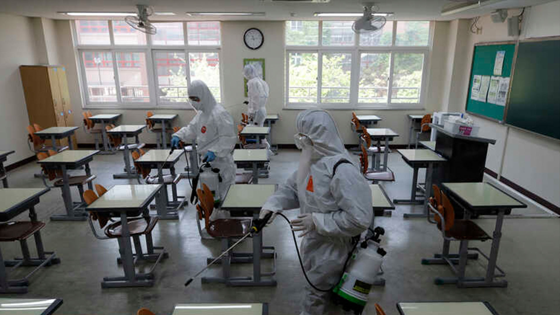 Schools reopens in South Korea amid Covid-19